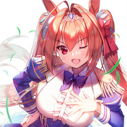 This is a pixiv picture whose title is ダイワスカーレット.