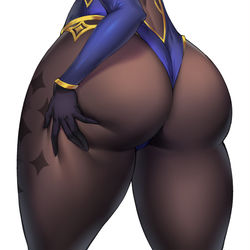 This is a pixiv picture whose title is お尻.