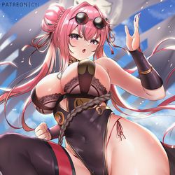 This is a pixiv picture whose title is 勝負しよう！.