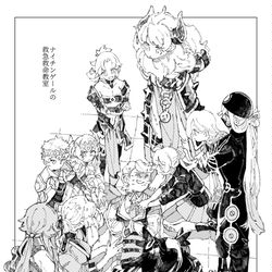 This is a pixiv picture whose title is 救急救命教室.