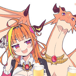 This is a pixiv picture whose title is Dragon.