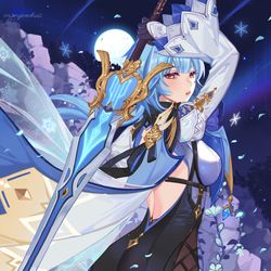 This is a pixiv picture whose title is エウルア.