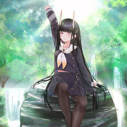 This is a pixiv picture whose title is 5月.