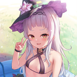 This is a pixiv picture whose title is シオンちゃんの水着.