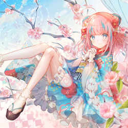 This is a pixiv picture whose title is 夢.