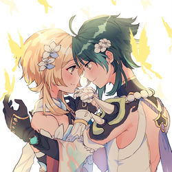 This is a pixiv picture whose title is 原神ついろぐ4.