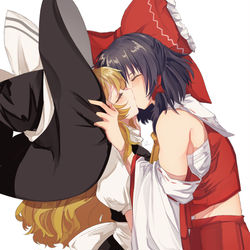 This is a pixiv picture whose title is キスの日.