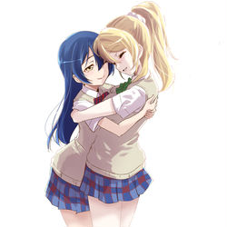 This is a pixiv picture whose title is えりうみショートソックス.