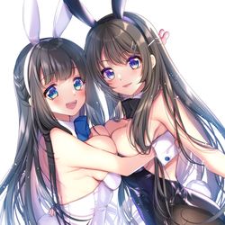 This is a pixiv picture whose title is 青ブタ.