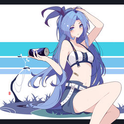 This is a pixiv picture whose title is 夏のにおい.