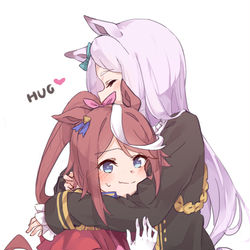 This is a pixiv picture whose title is 抱っこ~.