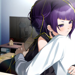 This is a pixiv picture whose title is 「サプライズの仕返しですー…」.