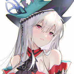 This is a pixiv picture whose title is 浊心斯卡蒂.