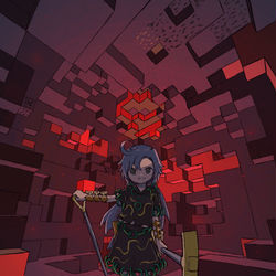 This is a pixiv picture whose title is マインブラスト.