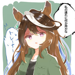 This is a pixiv picture whose title is 鋭い眼光してそうなルドルフ.