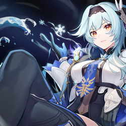 This is a pixiv picture whose title is 优菈.
