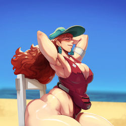 This is a pixiv picture whose title is Kate from Inner workings.