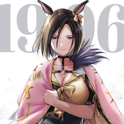 This is a pixiv picture whose title is オークス.