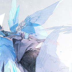 This is a pixiv picture whose title is DBH３周年.