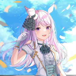 This is a pixiv picture whose title is メジロマックイーン.
