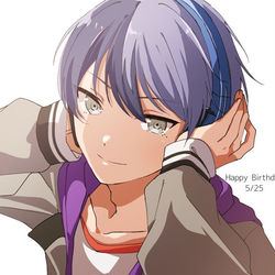 This is a pixiv picture whose title is 冬弥君おめでとう！.