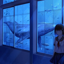 This is a pixiv picture whose title is still.