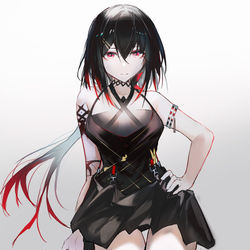 This is a pixiv picture whose title is OC.