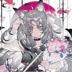 This is a pixiv picture whose title is 🤍.