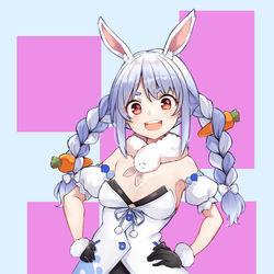 This is a pixiv picture whose title is ぺこーら.
