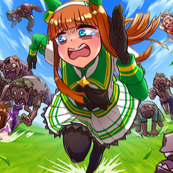 This is a pixiv picture whose title is 例の広告.