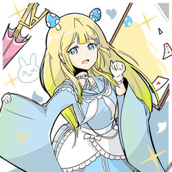 This is a pixiv picture whose title is 青春アリス.