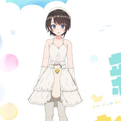 This is a pixiv picture whose title is 大空すばるの新衣装予想.