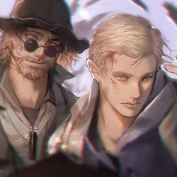 This is a pixiv picture whose title is 合作.