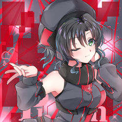 This is a pixiv picture whose title is 乙和 ノワール.