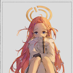 This is a pixiv picture whose title is ブルーアーカイブ-ユズ.