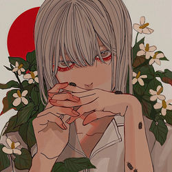 This is a pixiv picture whose title is ドクダミ.