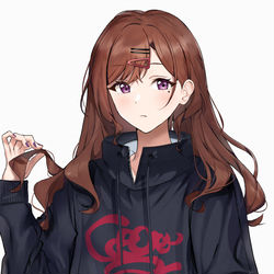 This is a pixiv picture whose title is ロング　樋口円香.