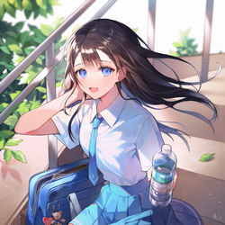 This is a pixiv picture whose title is *.