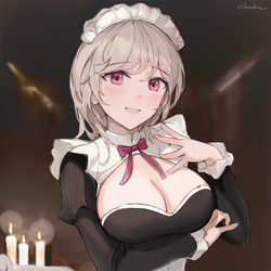 This is a pixiv picture whose title is 横になってください、ご主人様。.