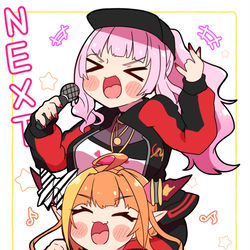 This is a pixiv picture whose title is boing boingるしあmemeに駆け寄るカリココ.