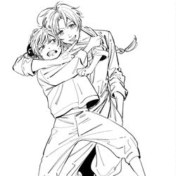 This is a pixiv picture whose title is 神楽神威.