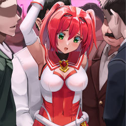 This is a pixiv picture whose title is 超昂大戦エスカルビー.