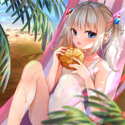 This is a pixiv picture whose title is メロンパン.