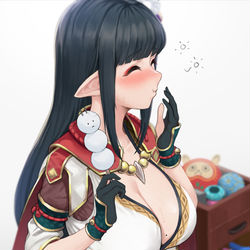 This is a pixiv picture whose title is ❤️ 🍡❓.