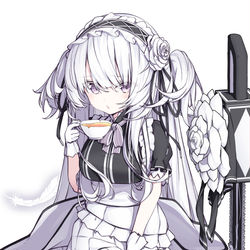 This is a pixiv picture whose title is tea time.