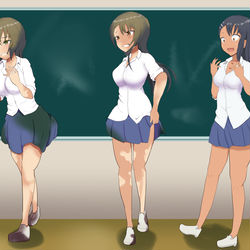 This is a pixiv picture whose title is イジりたい長瀞さん.