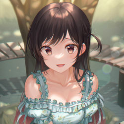 This is a pixiv picture whose title is 千鶴.