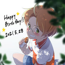 This is a pixiv picture whose title is ハッピーバースデー燕太くん！.