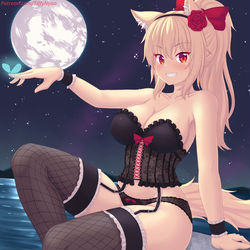 This is a pixiv picture whose title is Back in my sexy corset!!.