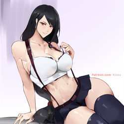 This is a pixiv picture whose title is #101 Tifa.